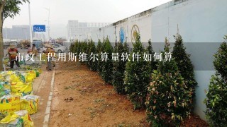 市政工程用斯维尔算量软件如何算