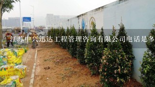 江苏中兴迅达工程管理咨询有限公司电话是多少？