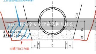 市政工程安全专家评审依据是什么？