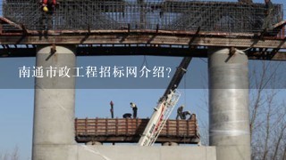 南通市政工程招标网介绍？