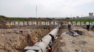 市政道路及管网工程技术标：三水管道长度12000米左右，市政道路长度3300米，宽度25米，共需要多少工人？