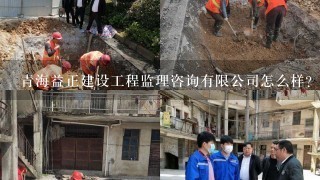 青海益正建设工程监理咨询有限公司怎么样？