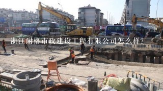 浙江耐格市政建设工程有限公司怎么样？