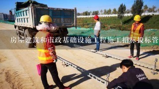 房屋建筑和市政基础设施工程施工招标投标管理办法