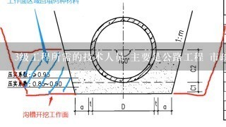 3级工程所需的技术人员 主要是公路工程 市政工程 房屋建筑工程 水利水电工程 园林绿化工程