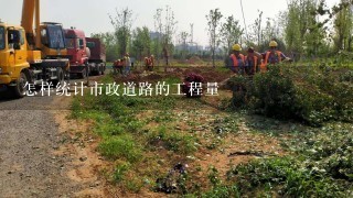 怎样统计市政道路的工程量