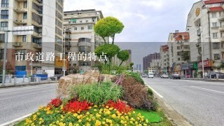 市政道路工程的特点