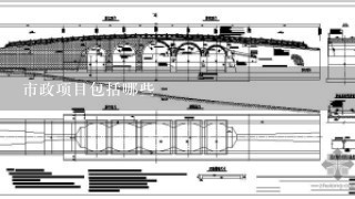 市政项目包括哪些