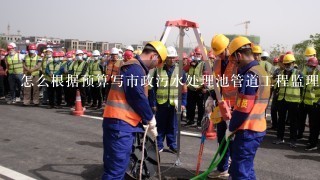 怎么根据预算写市政污水处理池管道工程监理评估报告