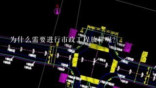 为什么需要进行市政工程放样呢？