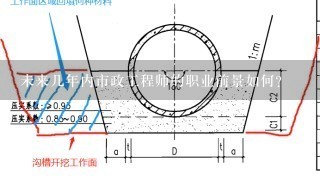 未来几年内市政工程师的职业前景如何？